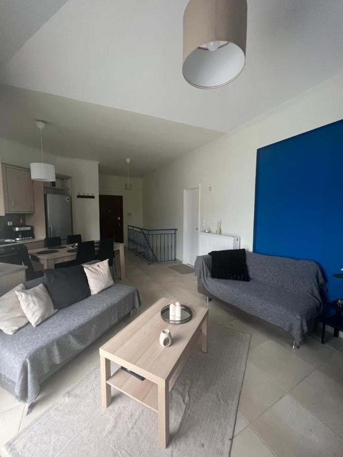 Apartamento Blue And White Schinias Exterior foto
