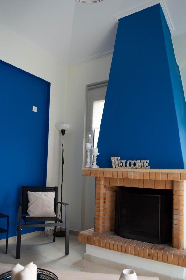 Apartamento Blue And White Schinias Exterior foto