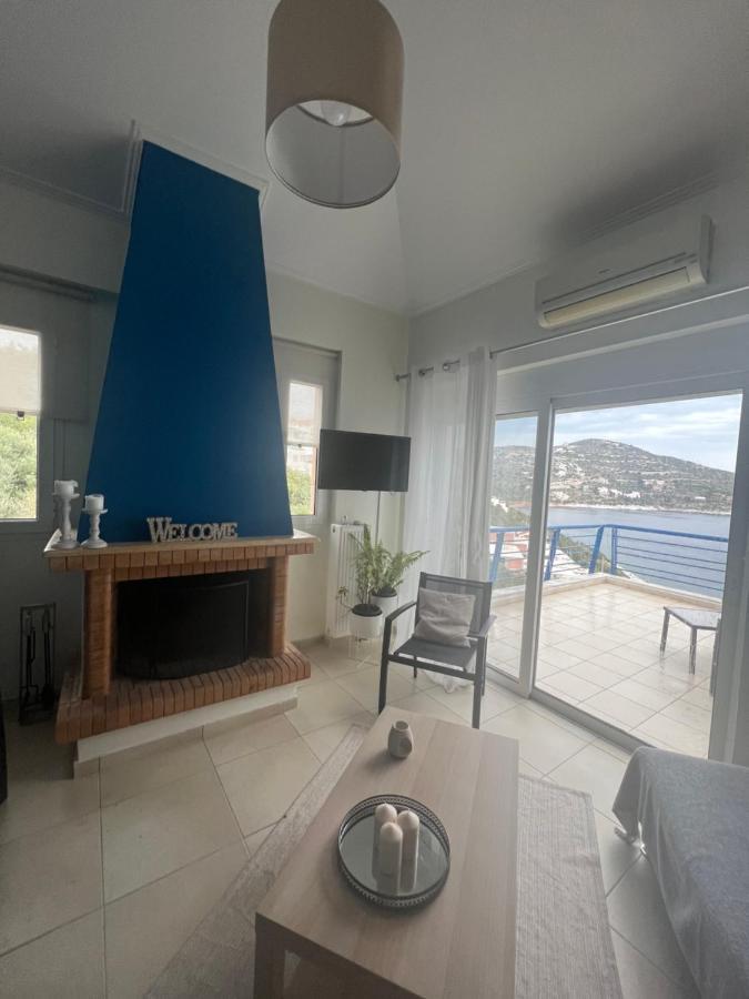 Apartamento Blue And White Schinias Exterior foto
