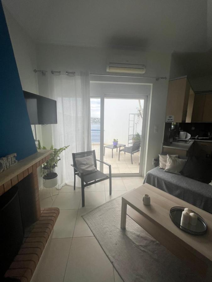 Apartamento Blue And White Schinias Exterior foto